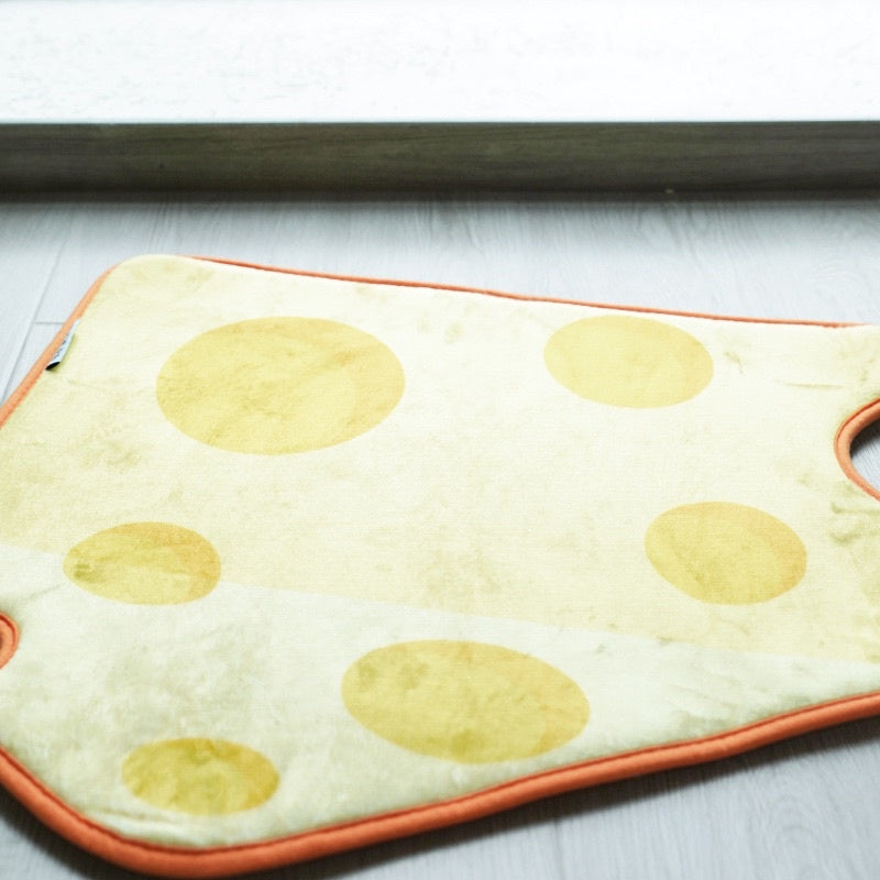 [SG Stock] PurLab cheese 🧀 cheesecake blanket pad carpet pet cad sleeping bed