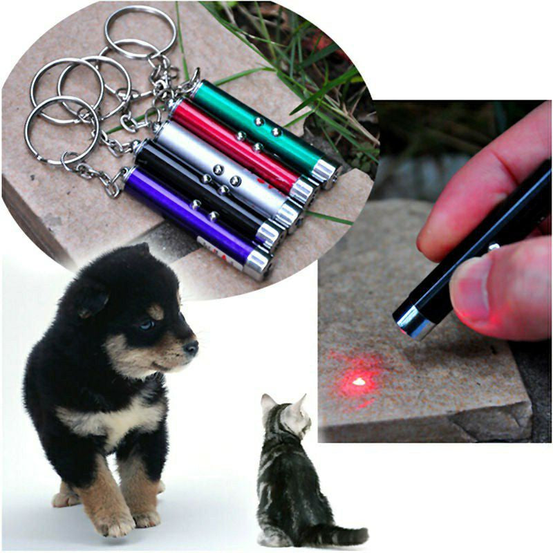 [SG] Ready Stock Cat toy laser pointer pen LED light pet toy presentation free normal mail