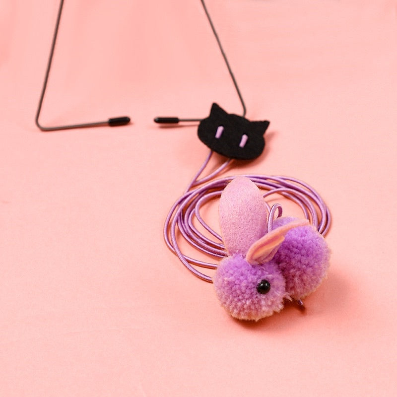 [SG Stock] Cat teaser mouse mice 🐭 automatic hang at door pet toy