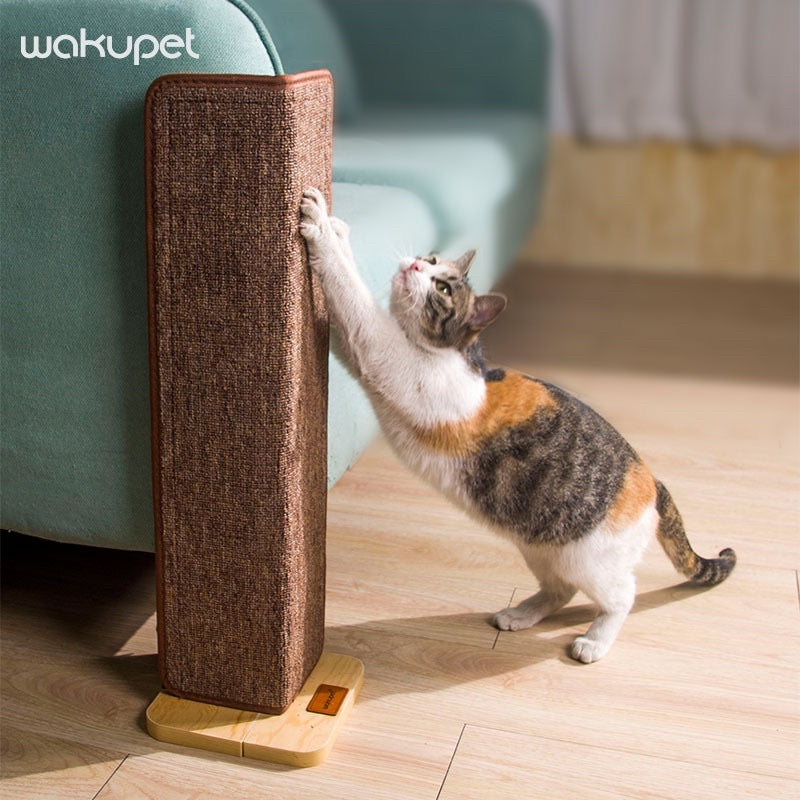 Wakupet standing cat scratch post for sofa corner protection Sisal Scratcher