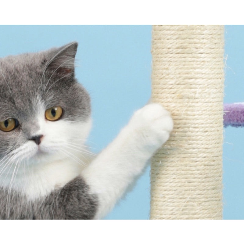 [SG Stock] TinyPet Pirate Cat climbing tree scratch post pole Pet Toy