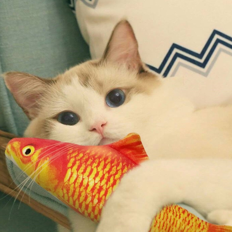 Cat toy simulation fish 20cm pet chaser