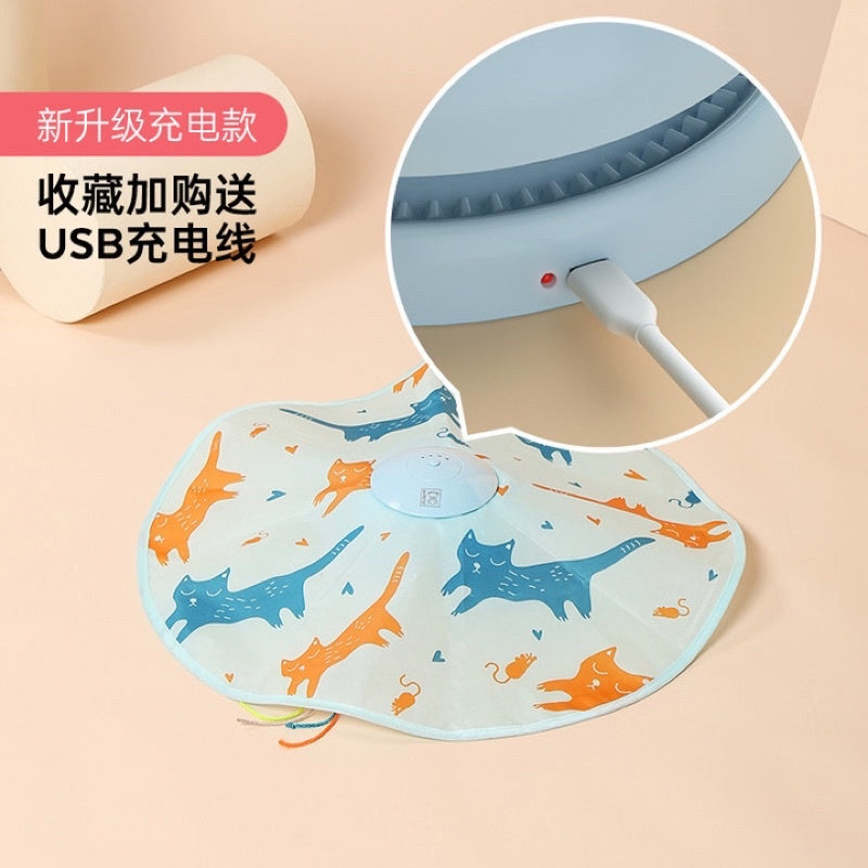 [SG stock] M-Pet electronic cat teaser peek aboo hide and seak pet toy
