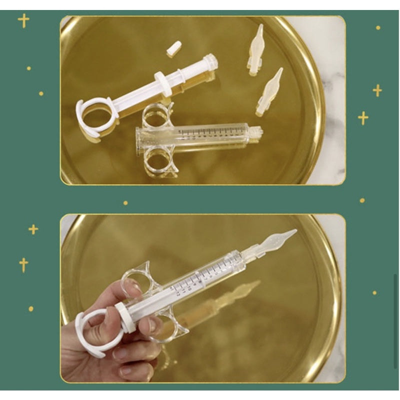 [SG Stock] Pet Syringe Milk Feeder for Newborn Kitten Cat Popper - Easy and Safe Feeding Solution