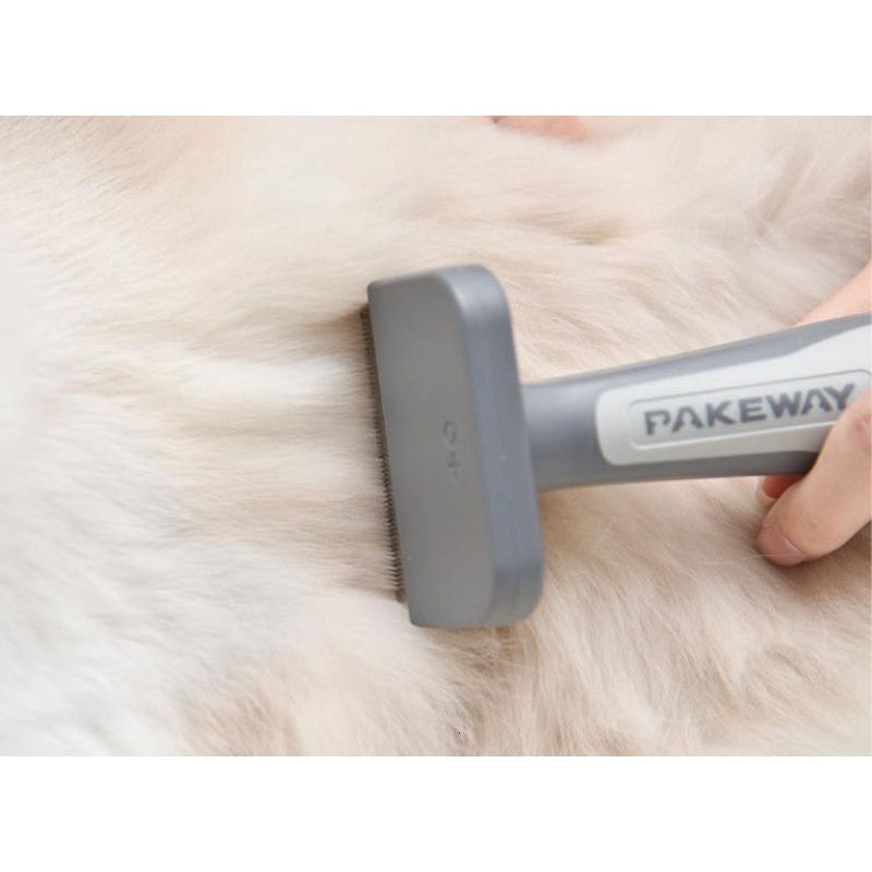 [Pakeway] Pet Dogs Cats Deshedding Grooming Brush Wide Safety Blade Comb Tools T9