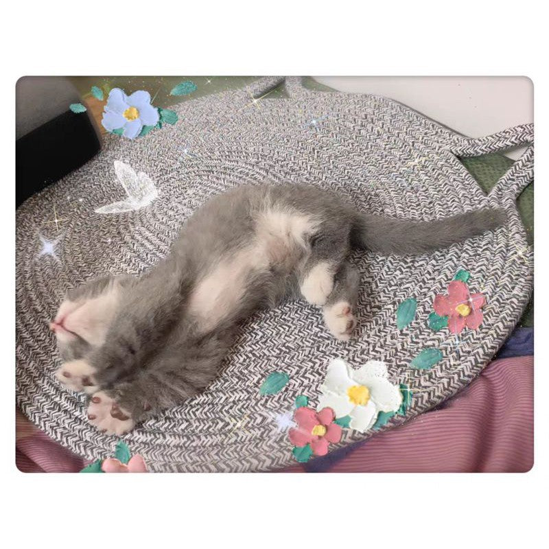 [SG Stock] Cat Scratch pad toy sleeping Bed Kitten Scratcher Board dog