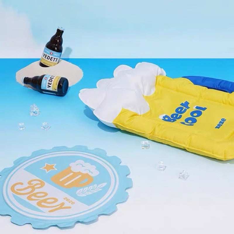 [SG Stock] Zeze Beer Cooling Pad pet sleeping bed cat nest