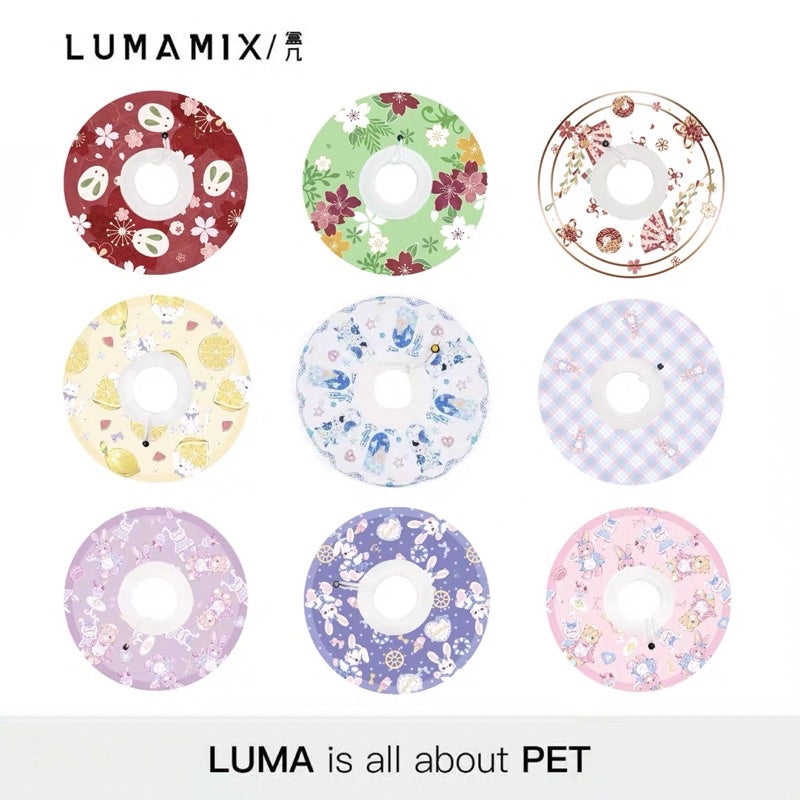 LumaMix light weight cat collar Elizabeth cone pet necklace