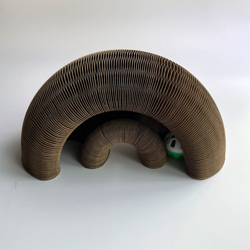 [SG Stock] Cat organ scratch magic tunnel pet toy