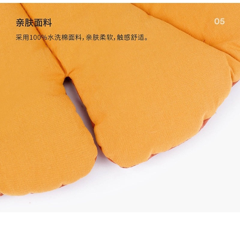 [SG Stock] Zeze double sided pet sleeping pad warm soft bed leave design