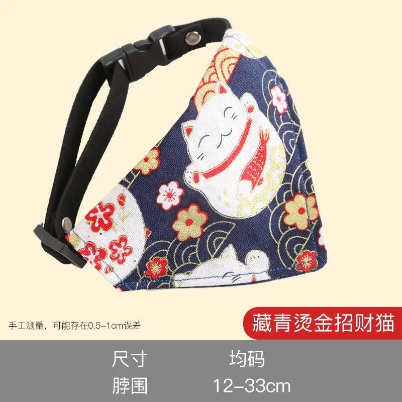 [SG Stock] Cat collar pet necklace tie