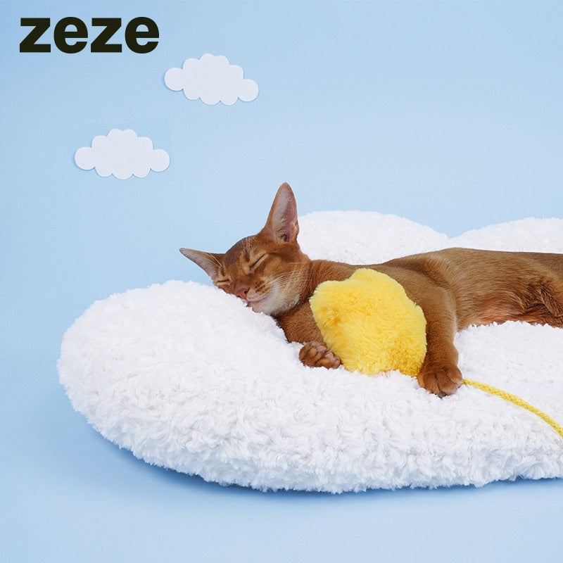 Zeze cloud ☁️ and star ⭐️ cat bed sleeping pad