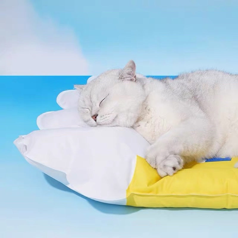 [SG Stock] Zeze Beer Cooling Pad pet sleeping bed cat nest
