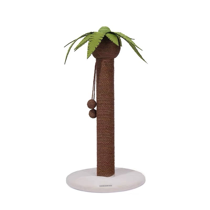 [sg stock] Zeze cat scratch coconut tree pet toy