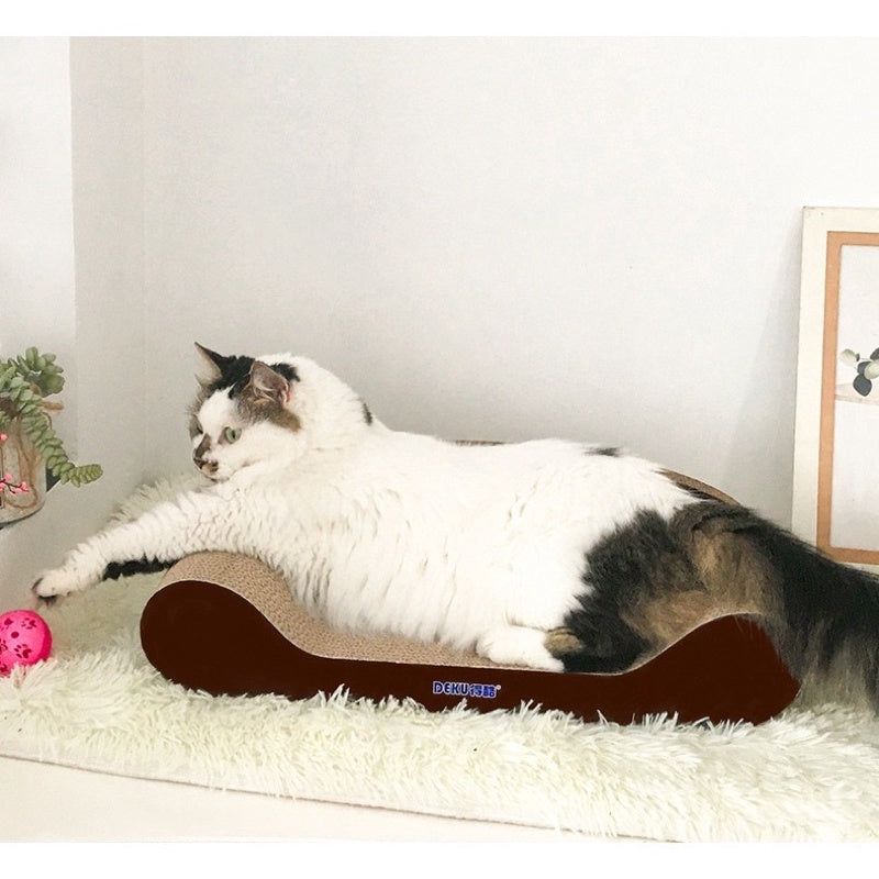 Deku cat scratch board sofa pet bed scratching post