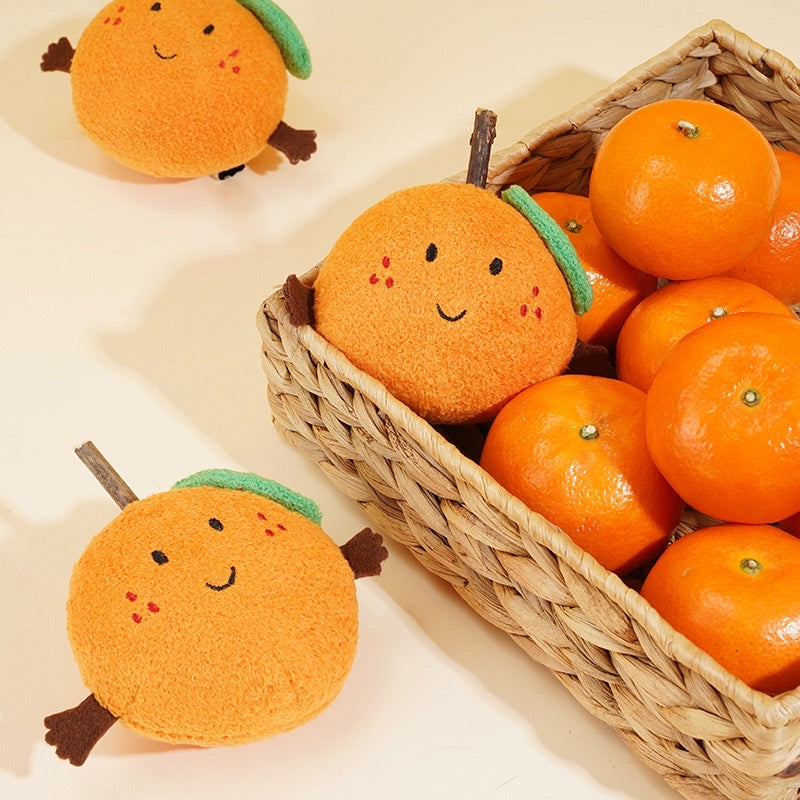 Zeze fruit 🍎  cat toys with catnip apple orange 🍊 chasing pet toy