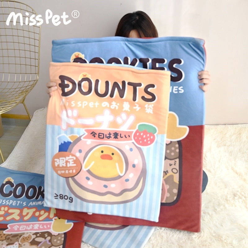 Misspet soft cat bag pocket bed donut 🍩 cookie 🍪