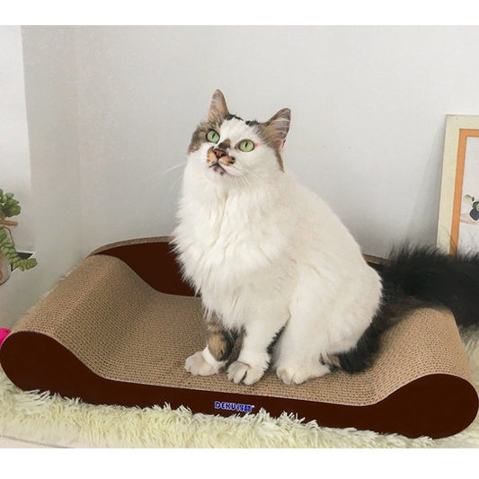 Deku cat scratch board sofa pet bed scratching post