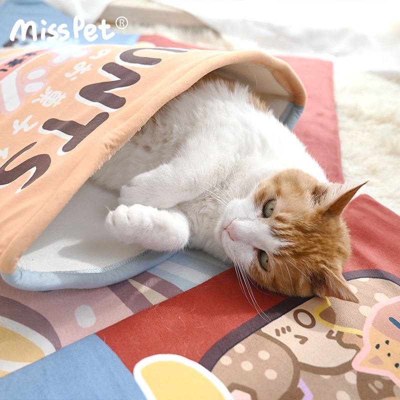 Misspet soft cat bag pocket bed donut 🍩 cookie 🍪