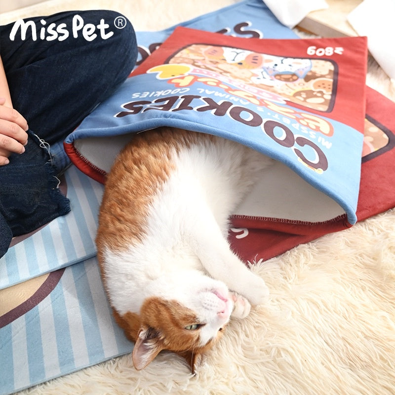 Misspet soft cat bag pocket bed donut 🍩 cookie 🍪