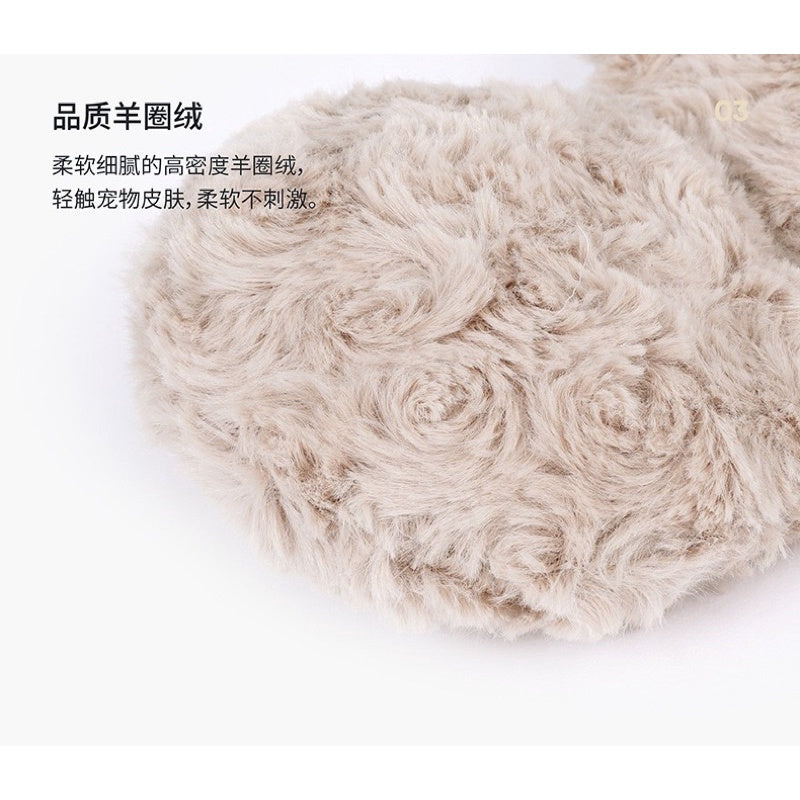 Zeze sheep 🐑 cat sleeping lamb pad bed soft pet dog mat