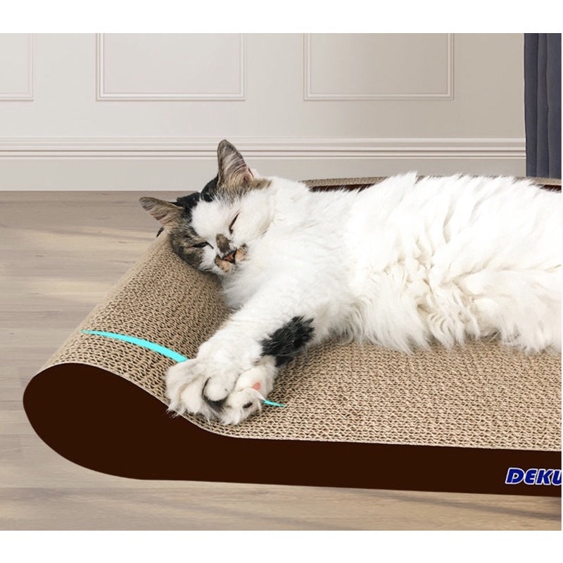 Deku cat scratch board sofa pet bed scratching post