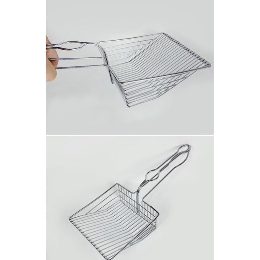Cat litter scoop toilet shovel full metal large size scooper