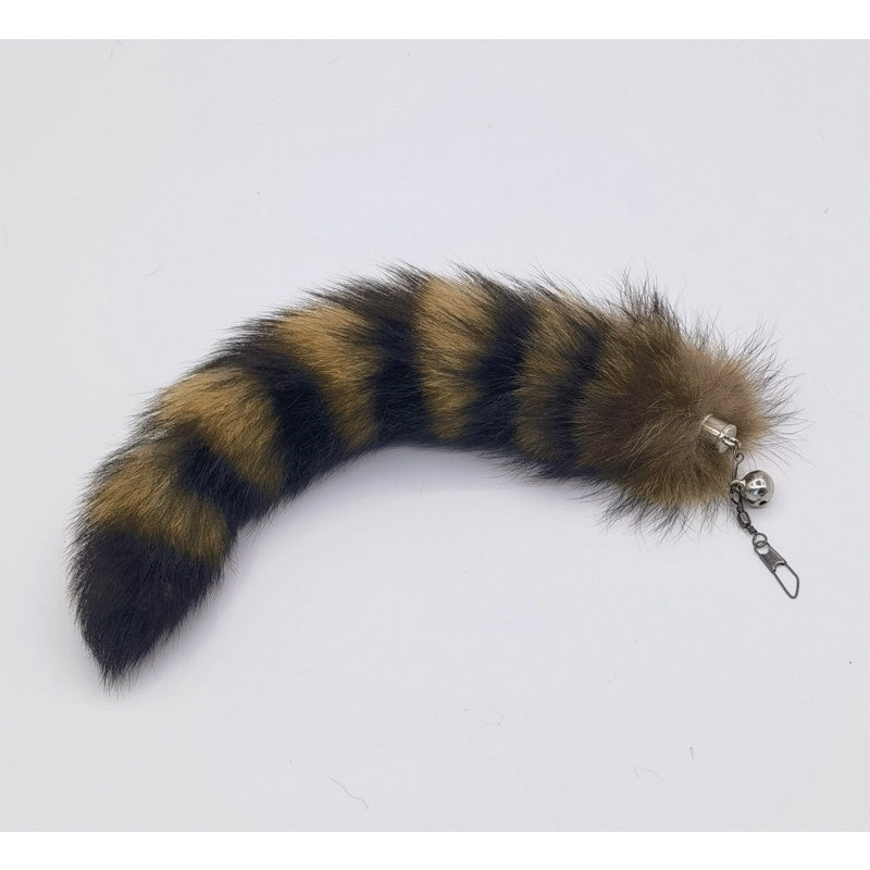 Cat teaser with fox 🦊 fur fishing wand pet chaser