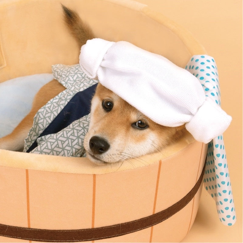 PurLab pet bed osen supa spa hot spring♨️ warm onsen cat dog nest housen