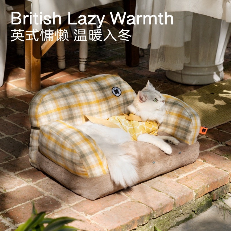 MewooFun grid cat nest bed cat sofa