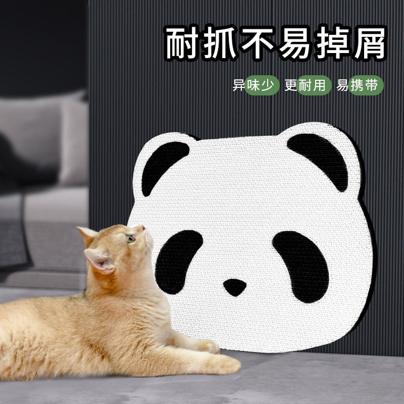 Deku Panda 🐼 cat scratcher scratching board pet toy