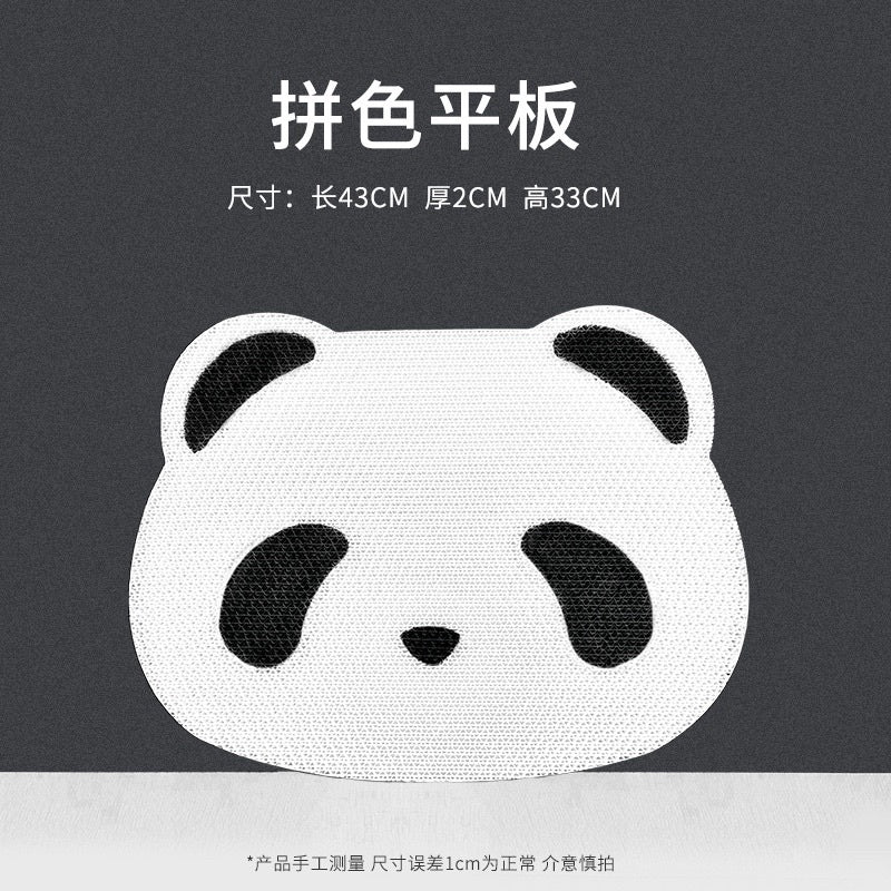 Deku Panda 🐼 cat scratcher scratching board pet toy