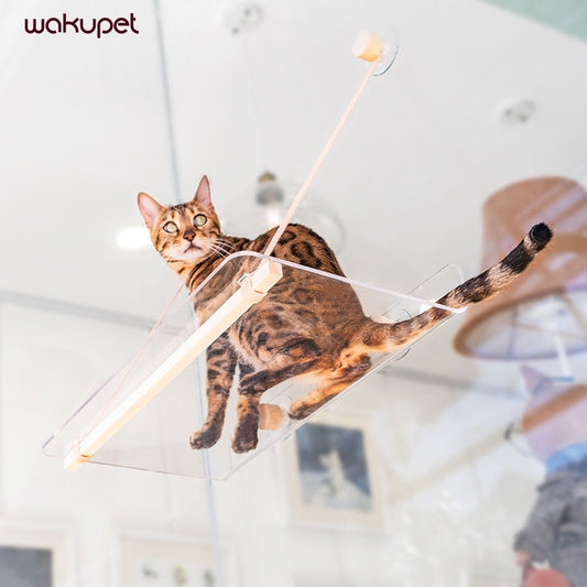 Wakupet window hammock for cat pet bed