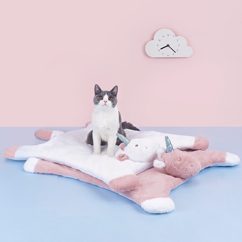 Zeze unicorn 🦄 cat sleeping soft bed pet bed