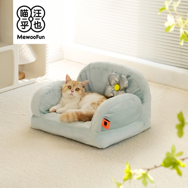 MewooFun Cat Sofa Soft Single Double Sofa for pet