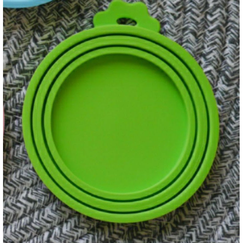 [SG] Canned can Food Cover Lid silicon Rubber Pet Cat Dog Wet Food Protector Spoon