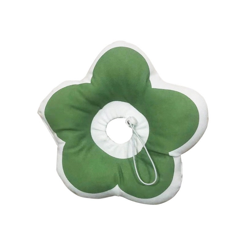 [SG Stock] Pet E collar Elizabeth cone water proof prevent licking surgery healing soft anti bite sunflower 🌻
