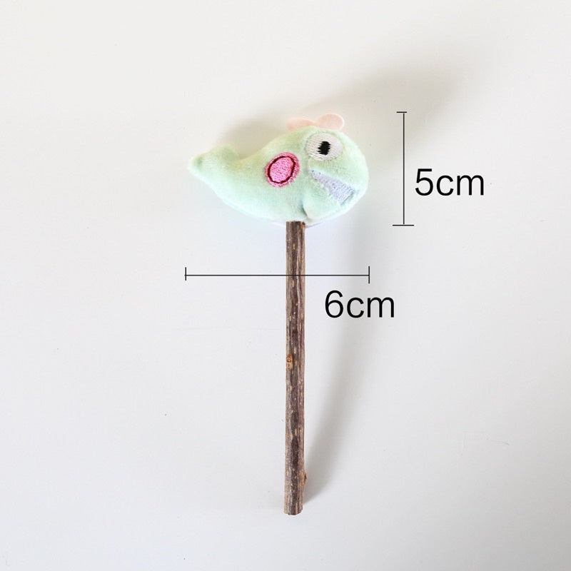 Cat toy rainbow 🌈 series Catnip lollipop 🍭 catmint chasing bitting toy pet