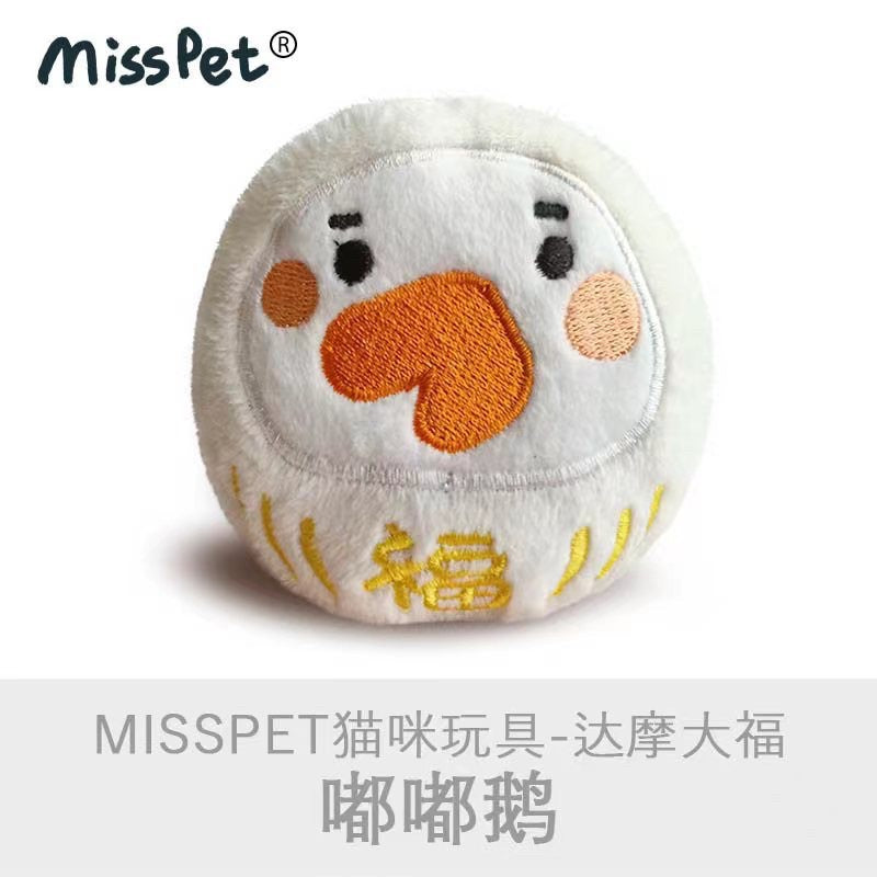 MissPet daruma catnip cat toy chaser ball pet toy