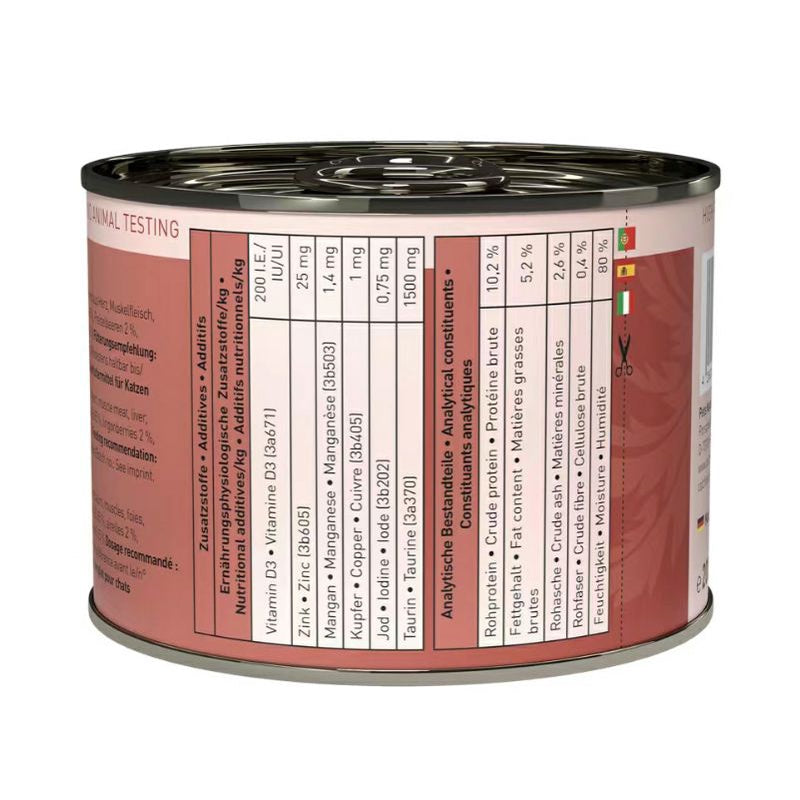 Catz Finefood 6 x classic No. 3 Poultry Catzfinefood cat wet food 6x200g