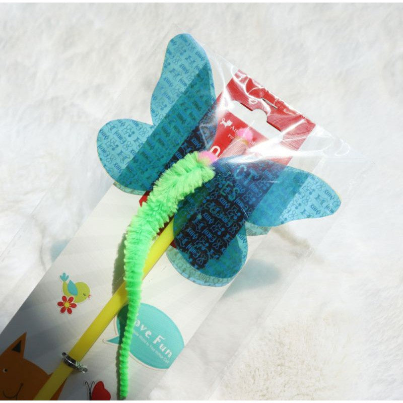 Cat Teaser Garden Series pet toy wand stick chaser