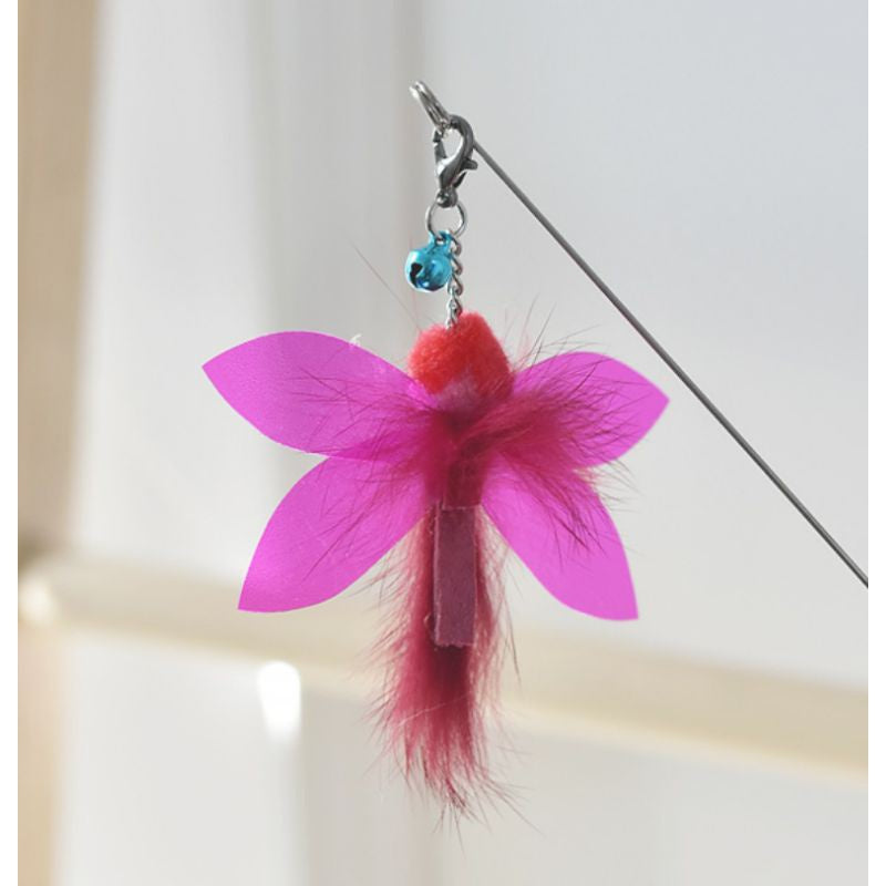 Cat teaser pet toy retractable stick Golden Fish collection