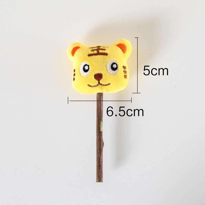 Cat toy rainbow 🌈 series Catnip lollipop 🍭 catmint chasing bitting toy pet