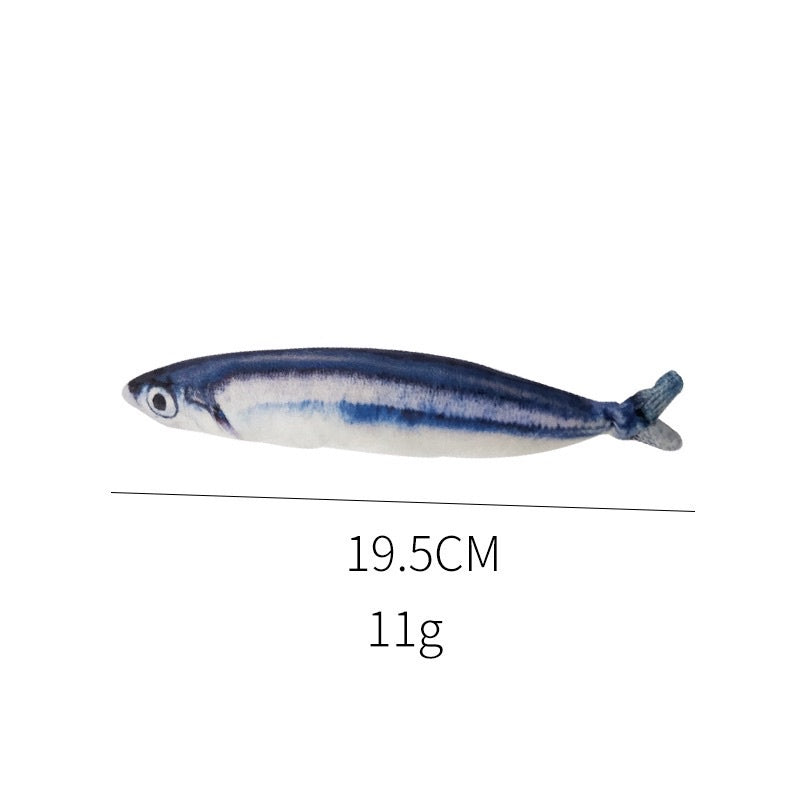 Cat toy simulation fish 20cm pet chaser