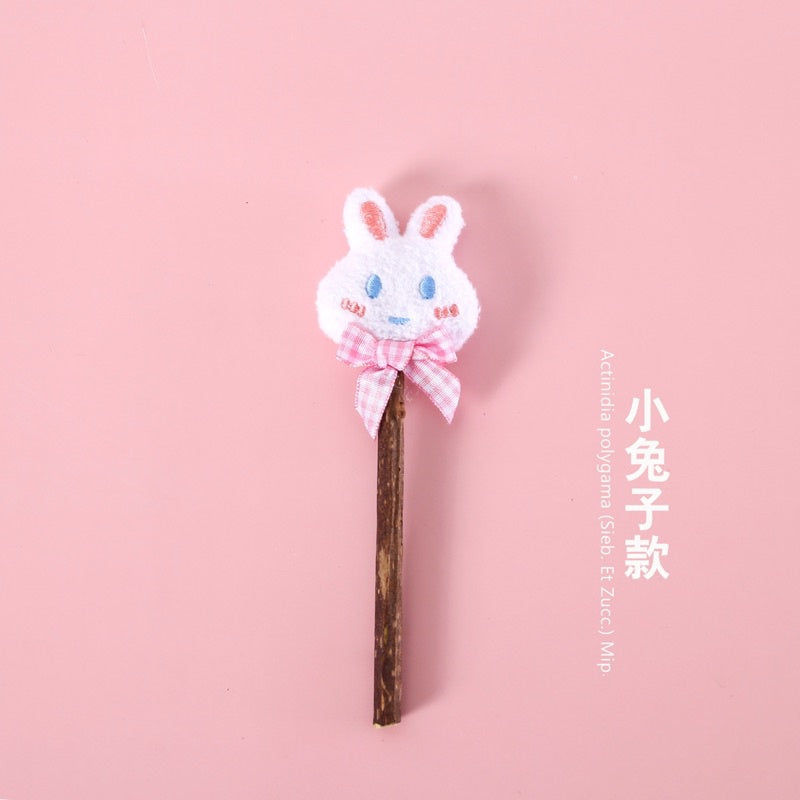 Cake 🍰 series catnip lollipop toy catmint pet cat ice cream 🍦 cartoon design