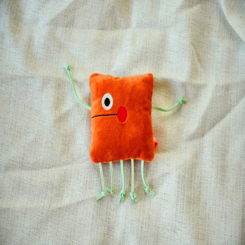 [SG Stock] Misspet small monster alien catnip chasing cat toy pet toy