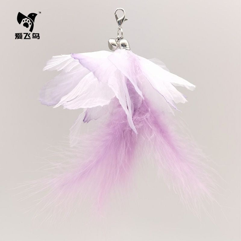 [SG Stock] Cat teaser with sucker on floor suction pad pet toy self play wand chaser