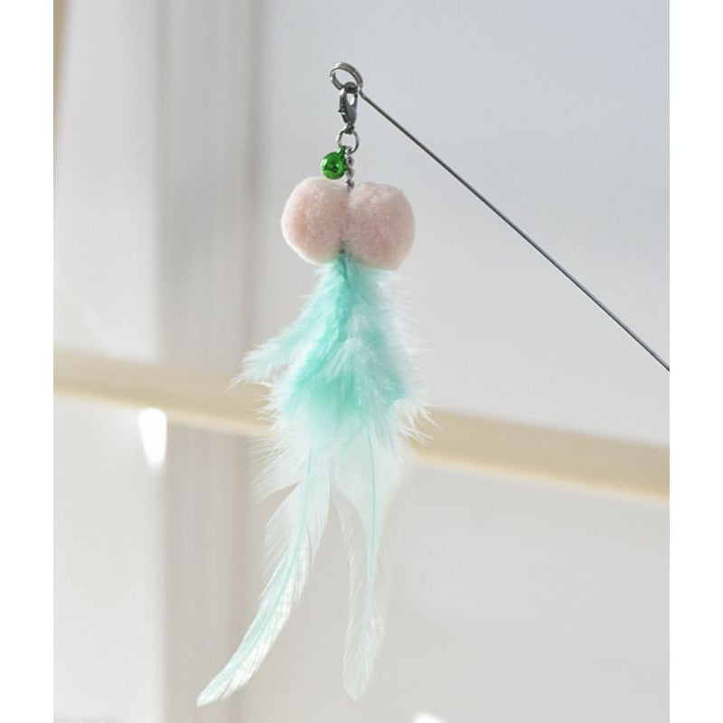 Cat teaser pet toy retractable stick Golden Fish collection