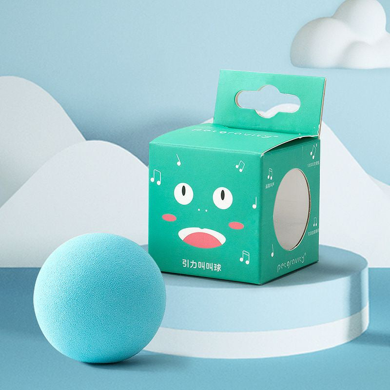 [SG Stock] EVA soft ball with nature sound cat toy pet