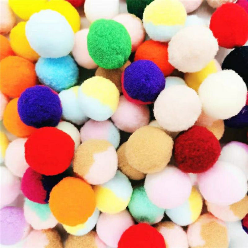 Cat toy polyester ball 5cm parrot dog rabbit hamster pet toys Singapore Ready stock
